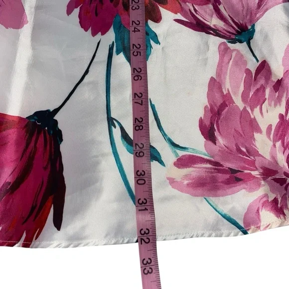 The Children's Place NWT Pink and White Floral Dress Off The Shoulder Size 14 - Picture 12 of 16